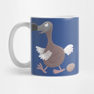 Funny dodo bird cartoon illustration Mug